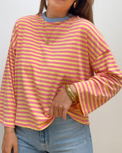 Charger l'image dans la galerie, TEE SHIRT LIZIE JAUNE/ROSE