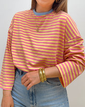 Charger l'image dans la galerie, TEE SHIRT LIZIE JAUNE/ROSE