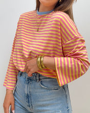 Charger l'image dans la galerie, TEE SHIRT LIZIE JAUNE/ROSE