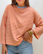 Charger l'image dans la galerie, TEE SHIRT LIZIE JAUNE/ROSE