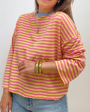 Charger l'image dans la galerie, TEE SHIRT LIZIE JAUNE/ROSE