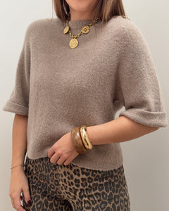PULL NAHÉE TAUPE
