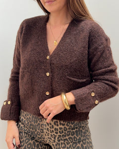 GILET VICKY MARRON