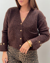 Charger l&#39;image dans la galerie, GILET VICKY MARRON
