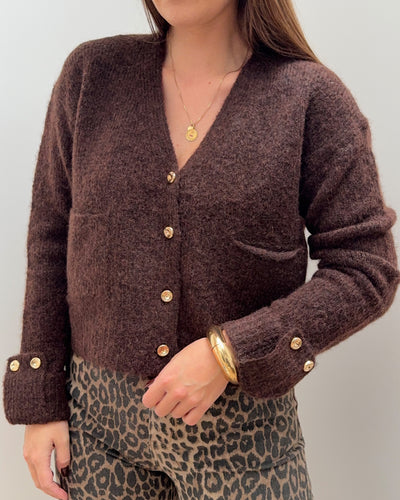 GILET VICKY MARRON
