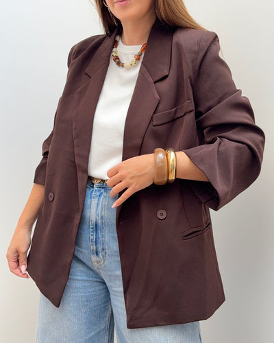 BLAZER OLGA MARRON