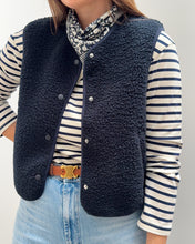 Charger l&#39;image dans la galerie, VESTE ADELINE BLEU MARINE