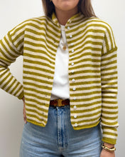 Charger l'image dans la galerie, GILET TINA PISTACHE ET BEIGE