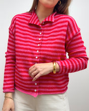 Charger l'image dans la galerie, GILET TINA ROUGE ET ROSE