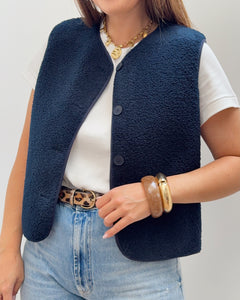 VESTON ABBY BLEU MARINE