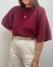 Charger l'image dans la galerie, PULL SOLAINE BORDEAUX