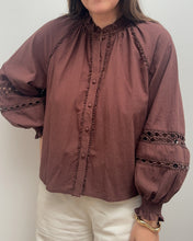 Charger l'image dans la galerie, CHEMISE MARIA MARRON