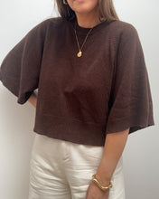 Charger l'image dans la galerie, PULL SOLAINE MARRON