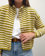 Charger l'image dans la galerie, GILET TINA PISTACHE ET BEIGE
