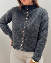 Charger l&#39;image dans la galerie, GILET BLOSSOM GRIS