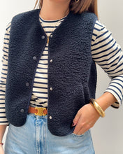 Charger l&#39;image dans la galerie, VESTE ADELINE BLEU MARINE