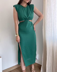 ROBE ALBANE VERTE