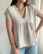 Charger l&#39;image dans la galerie, BLOUSE ZOE BEIGE