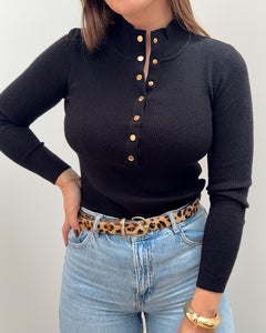 PULL HORTENSE NOIR