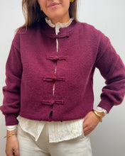 Charger l'image dans la galerie, GILET LUCE BORDEAUX