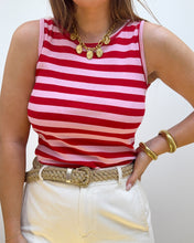 Charger l'image dans la galerie, TOP LOUIE ROSE &amp; ROUGE