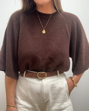 Charger l'image dans la galerie, PULL SOLAINE MARRON