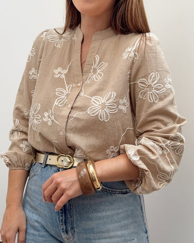 CHEMISE ELÉA BEIGE