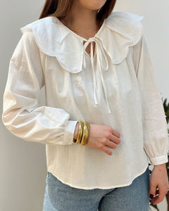 BLOUSE CHARLINE BLANC