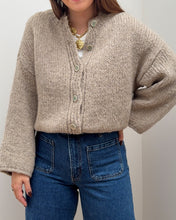 Charger l&#39;image dans la galerie, GILET LENA TAUPE