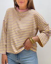 Charger l'image dans la galerie, TEE SHIRT LIZIE JAUNE/LILAS