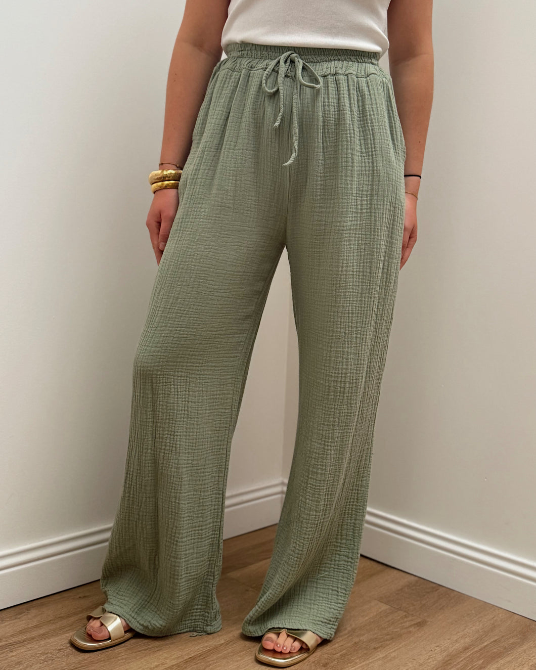 PANTALON AXELLE KAKI