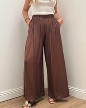 Charger l&#39;image dans la galerie, PANTALON MOLLY MARRON