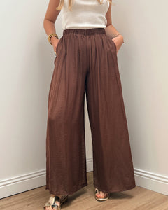 PANTALON MOLLY MARRON