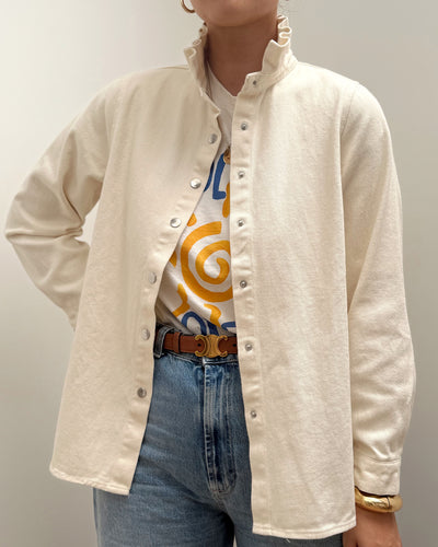VESTE CLAUDIE ECRU
