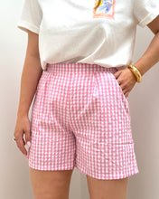 Charger l&#39;image dans la galerie, SHORT VICHY ROSE