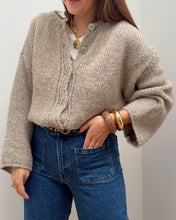 Charger l&#39;image dans la galerie, GILET LENA TAUPE