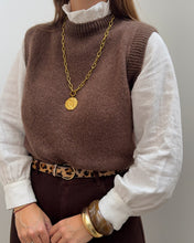 Charger l&#39;image dans la galerie, PULL GAELLE MARRON