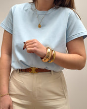 Charger l'image dans la galerie, TEE-SHIRT LEORA BLEU CIEL