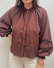 Charger l'image dans la galerie, CHEMISE MARIA MARRON