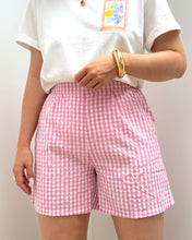 Charger l&#39;image dans la galerie, SHORT VICHY ROSE