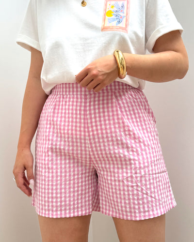 SHORT VICHY ROSE