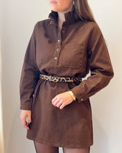 Charger l'image dans la galerie, ROBE AUXANNE MARRON