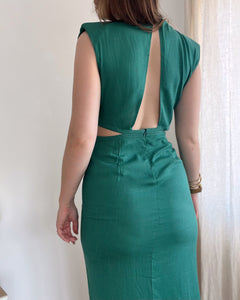 ROBE ALBANE VERTE