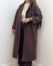 Charger l&#39;image dans la galerie, MANTEAU CLAUDIA MARRON