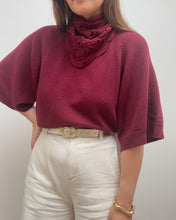Charger l'image dans la galerie, PULL SOLAINE BORDEAUX