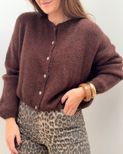 Charger l&#39;image dans la galerie, GILET JUSTINE MARRON