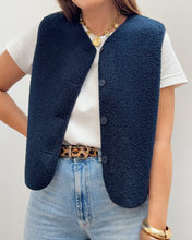 Charger l&#39;image dans la galerie, VESTON ABBY BLEU MARINE