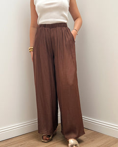 PANTALON MOLLY MARRON