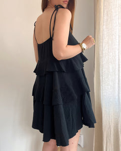 ROBE LISE NOIRE