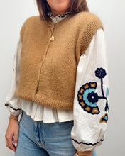 Charger l'image dans la galerie, GILET LALY CAMEL